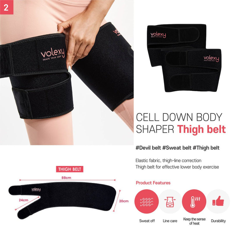 [VOLEXY] Cell Down Body Shaper Waist / Arm / Thigh Belts - COCOMO