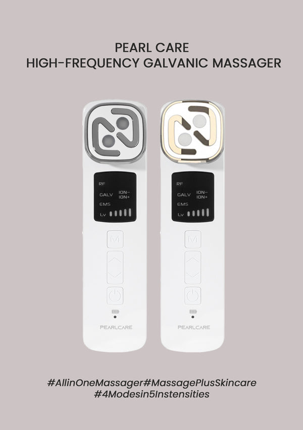 [PEARLCARE] RF Galvanic Massager ( RF + EMS + LED + Galvanic (+/-) + Vibration ) - COCOMO