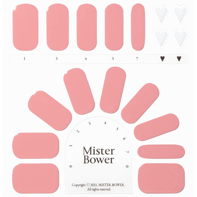 [Mister Bower] Volume Gel Nail – Shy Pink - COCOMO