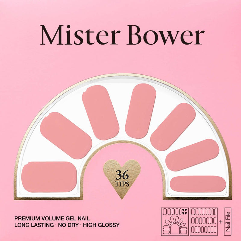 [Mister Bower] Volume Gel Nail – Shy Pink - COCOMO