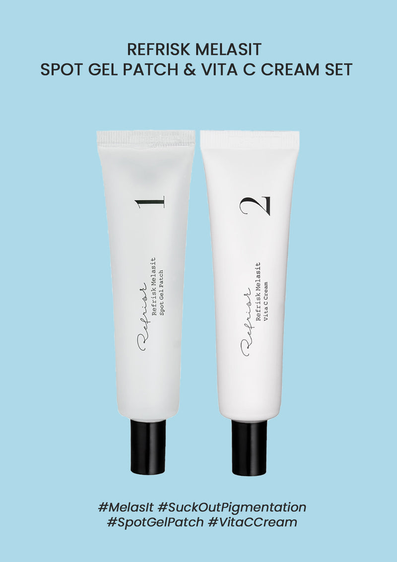 [REFRISK] Melasit Spot Patch Gel & Vita C Cream 30ml