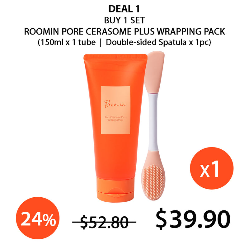 [ROOMIN] Pore cerasome Plus Wrapping Pack 150ml