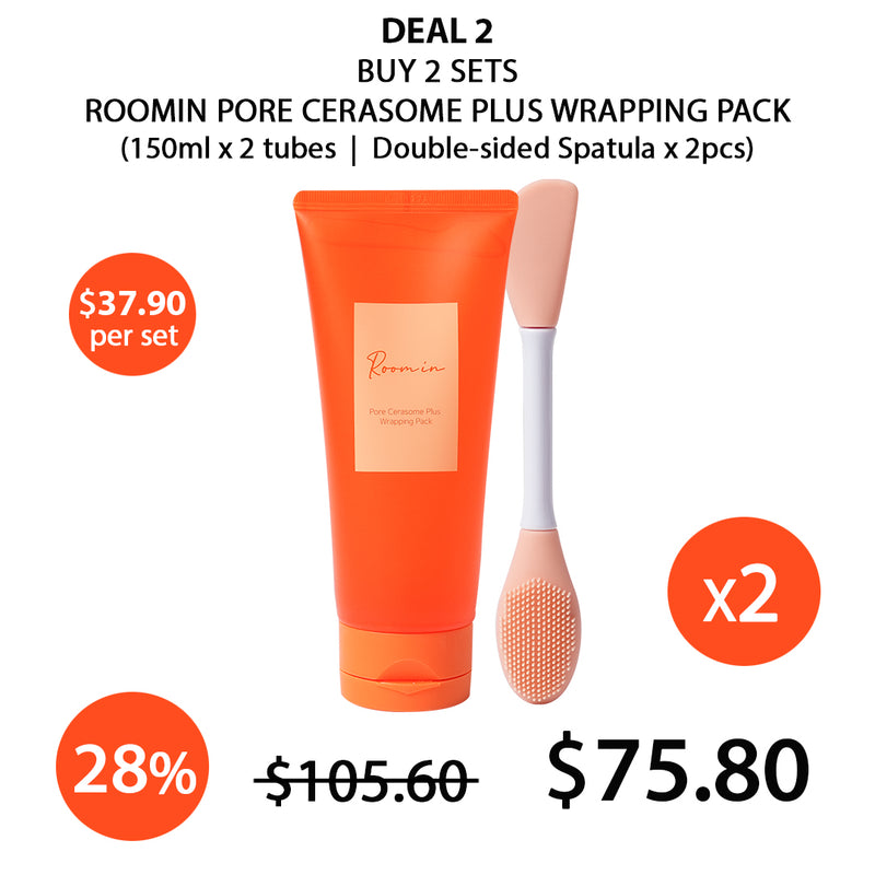 [ROOMIN] Pore cerasome Plus Wrapping Pack 150ml