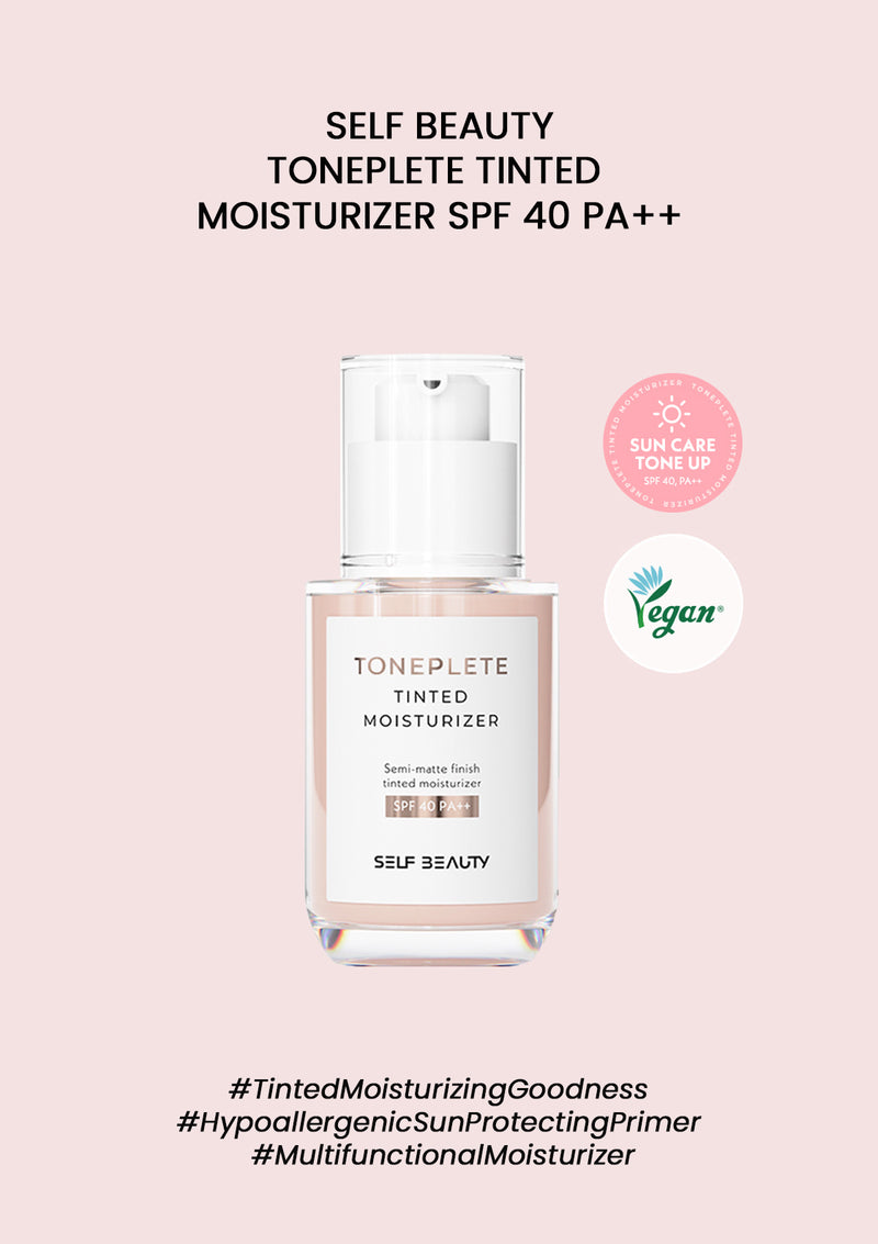 [SELF BEAUTY] Toneplete Tinted Moisturizer SPF 40 PA++ 33ml - COCOMO