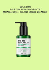 (Somebymi) Bye Bye 30 Blackhead Days Miracle Green Tea Tox Bubble Cleanser 120g