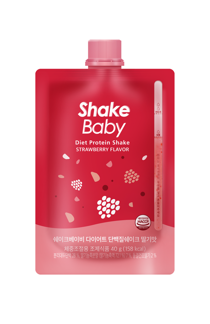 [SHAKE BABY] Spout Pouch (1 Bag = 40g x 7 Pouches)