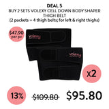 [VOLEXY] Cell Down Body Shaper Waist / Arm / Thigh Belts - COCOMO