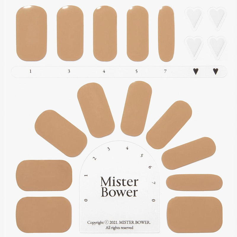 [Mister Bower] Volume Gel Nail – Toast - COCOMO