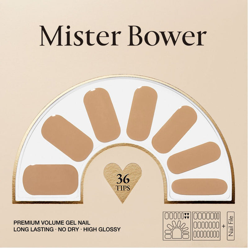 [Mister Bower] Volume Gel Nail – Toast - COCOMO