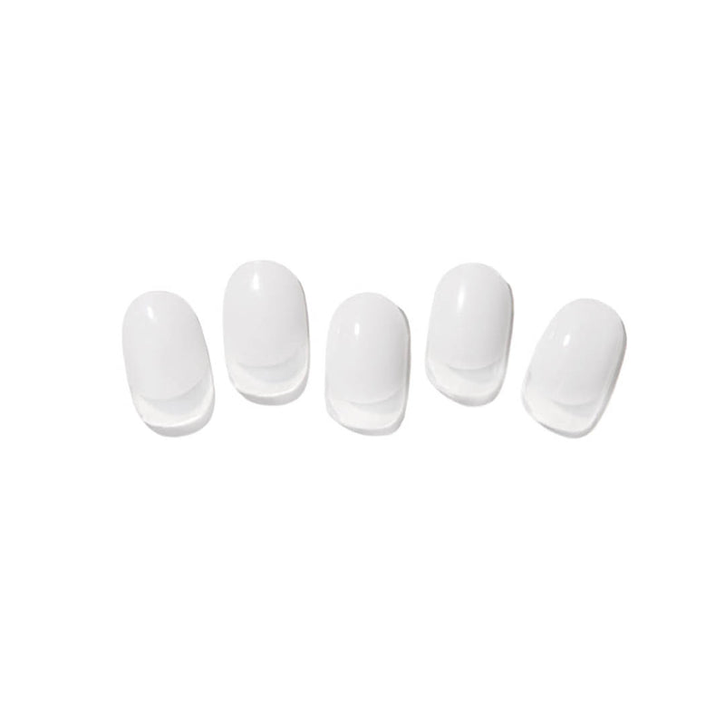 [Mister Bower] Volume Gel Nail – White French - COCOMO