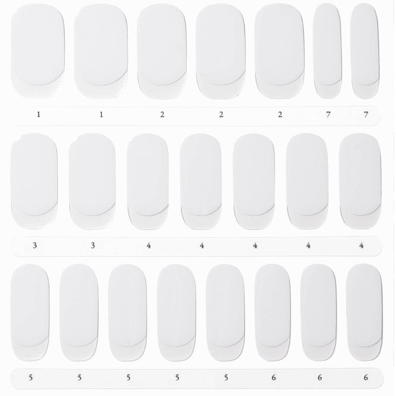 [Mister Bower] Volume Gel Nail – White French - COCOMO